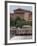 The Philadelphia Museum of Art Looms Above the Fairmount Water Works-null-Framed Photographic Print