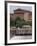 The Philadelphia Museum of Art Looms Above the Fairmount Water Works-null-Framed Photographic Print