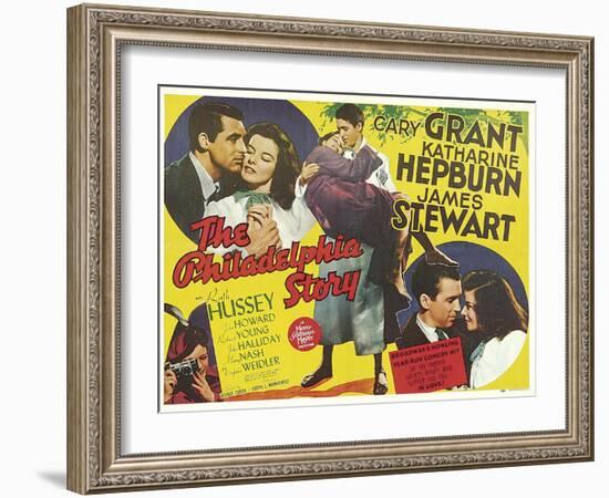 The Philadelphia Story, 1940-null-Framed Art Print