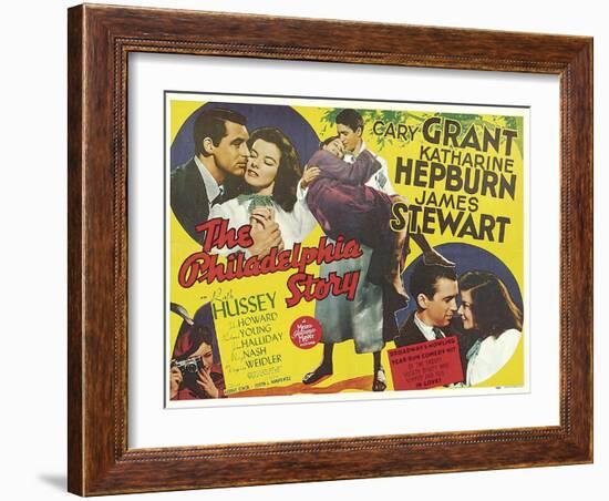 The Philadelphia Story, 1940-null-Framed Art Print