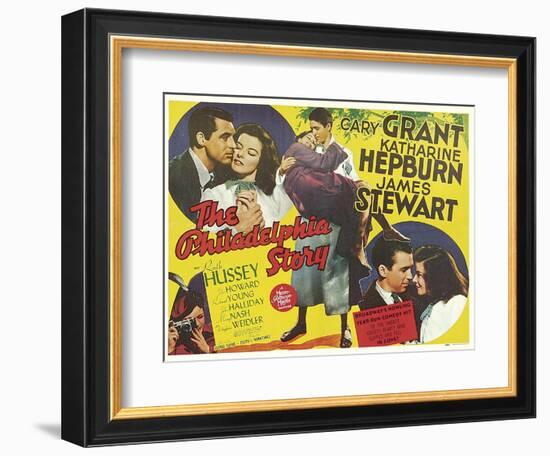 The Philadelphia Story, 1940-null-Framed Premium Giclee Print