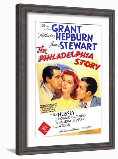 The Philadelphia Story, 1940-null-Framed Art Print