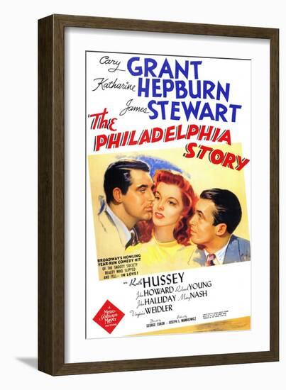 The Philadelphia Story, 1940-null-Framed Art Print