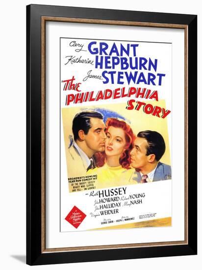 The Philadelphia Story, 1940-null-Framed Art Print