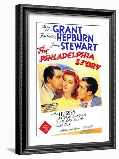 The Philadelphia Story, 1940-null-Framed Art Print