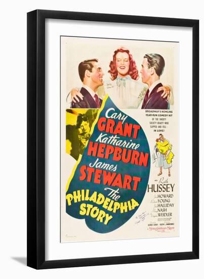 The Philadelphia Story, 1940-null-Framed Art Print