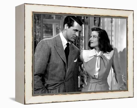 The Philadelphia Story, Cary Grant, Katharine Hepburn, 1940-null-Framed Stretched Canvas