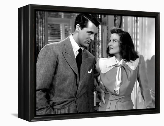 The Philadelphia Story, Cary Grant, Katharine Hepburn, 1940-null-Framed Stretched Canvas