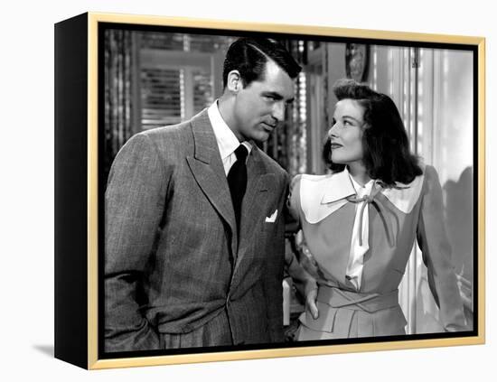 The Philadelphia Story, Cary Grant, Katharine Hepburn, 1940-null-Framed Stretched Canvas