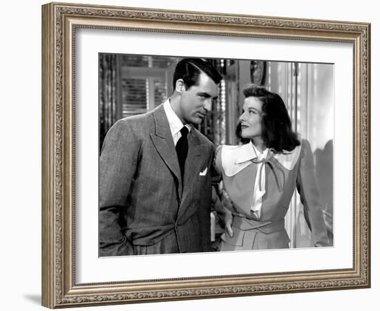 The Philadelphia Story, Cary Grant, Katharine Hepburn, 1940-null-Framed Photo