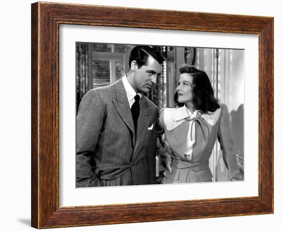 The Philadelphia Story, Cary Grant, Katharine Hepburn, 1940-null-Framed Photo