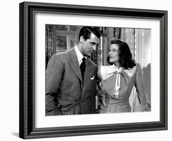 The Philadelphia Story, Cary Grant, Katharine Hepburn, 1940-null-Framed Photo