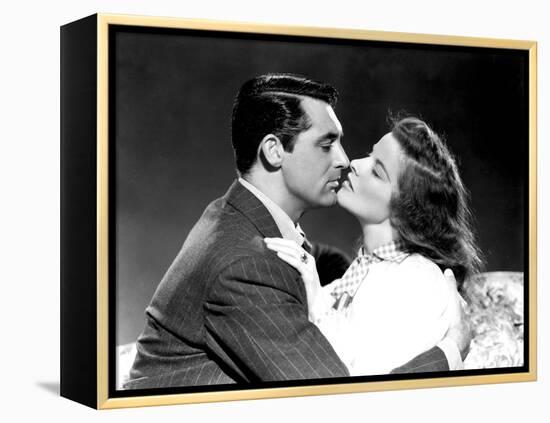 The Philadelphia Story, Cary Grant, Katharine Hepburn, 1940-null-Framed Stretched Canvas