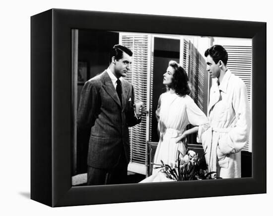 The Philadelphia Story, Cary Grant, Katharine Hepburn, James Stewart, 1940-null-Framed Stretched Canvas