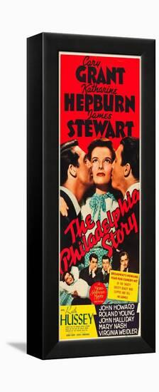 The Philadelphia Story, Cary Grant, Katharine Hepburn, James Stewart, 1940-null-Framed Stretched Canvas