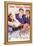 The Philadelphia Story, German Movie Poster, 1940-null-Framed Stretched Canvas