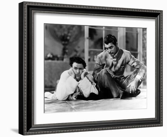 The Philadelphia Story, James Stewart, Cary Grant, 1940-null-Framed Photo