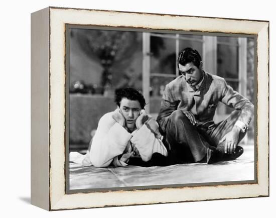 The Philadelphia Story, James Stewart, Cary Grant, 1940-null-Framed Stretched Canvas