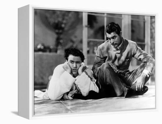 The Philadelphia Story, James Stewart, Cary Grant, 1940-null-Framed Stretched Canvas