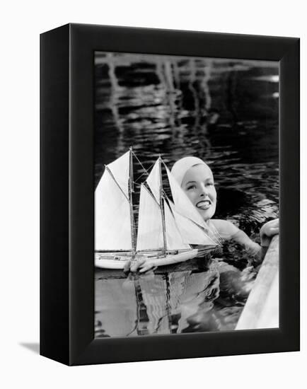 The Philadelphia Story, Katharine Hepburn, 1940-null-Framed Stretched Canvas