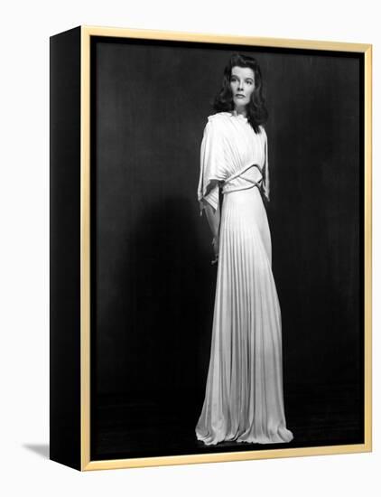 The Philadelphia Story, Katharine Hepburn at the Time of the Stage Production, 1940-null-Framed Stretched Canvas