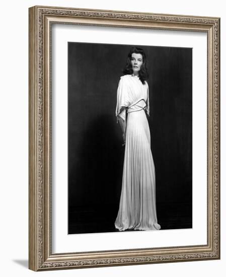 The Philadelphia Story, Katharine Hepburn at the Time of the Stage Production, 1940-null-Framed Photo