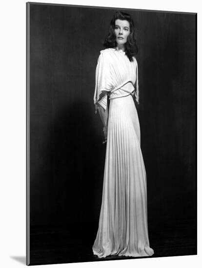 The Philadelphia Story, Katharine Hepburn at the Time of the Stage Production, 1940-null-Mounted Photo