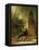 The Philosopher (The Reader in the Park)-Carl Spitzweg-Framed Premier Image Canvas