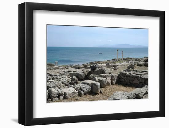 The Phoenician Roman Port of Tharros, Sardinia, Italy, Mediterranean, Europe-Oliviero Olivieri-Framed Photographic Print