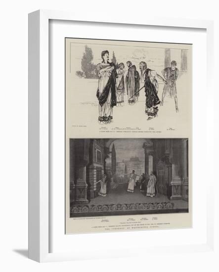 The Phormio at Westminster School-Frank Craig-Framed Giclee Print