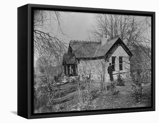 The Photo House' at Clonbruck, Ireland, C.1867-Augusta Crofton-Framed Premier Image Canvas