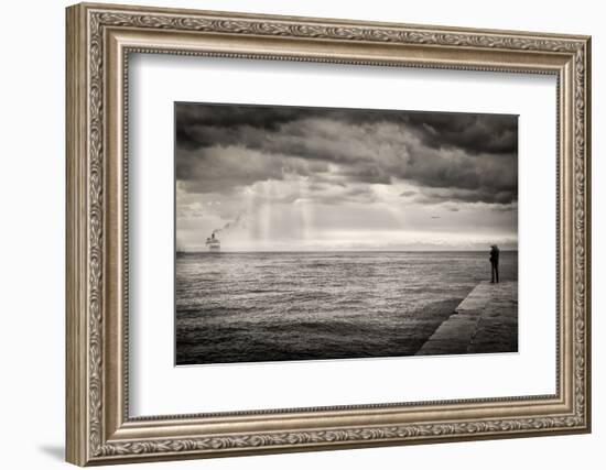 The Photographer and the Sea-Vito Guarino-Framed Photographic Print