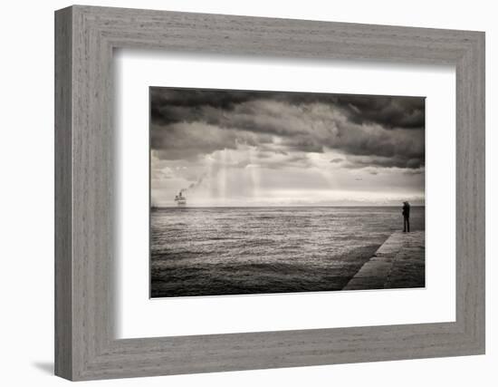 The Photographer and the Sea-Vito Guarino-Framed Photographic Print