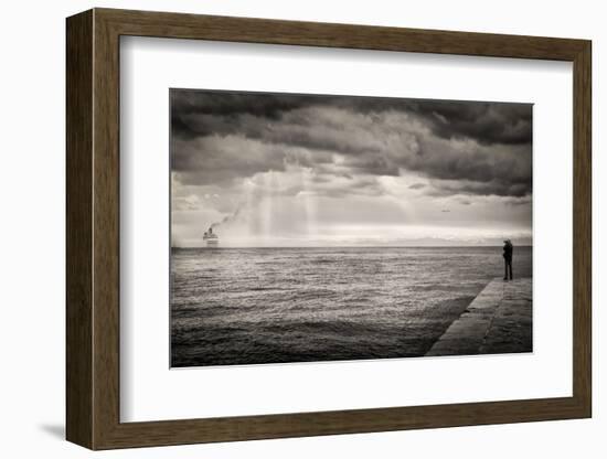 The Photographer and the Sea-Vito Guarino-Framed Photographic Print