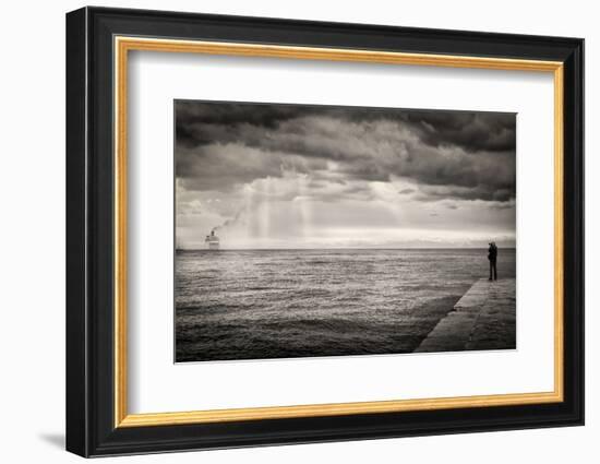 The Photographer and the Sea-Vito Guarino-Framed Photographic Print