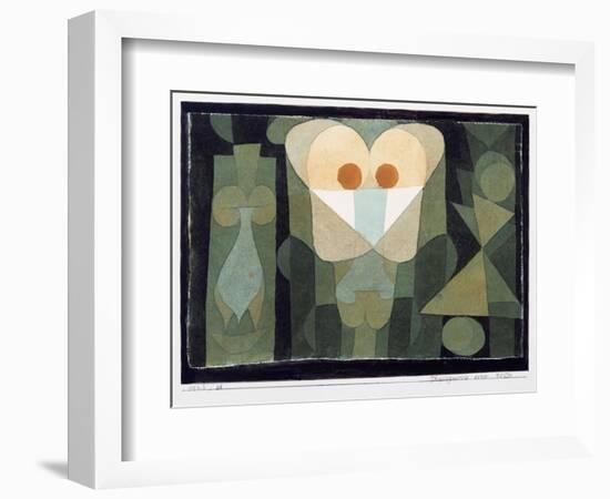 The Physiognomy of a Blossom, 1922-Paul Klee-Framed Giclee Print