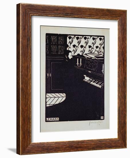 The Piano, 1914-Félix Vallotton-Framed Giclee Print