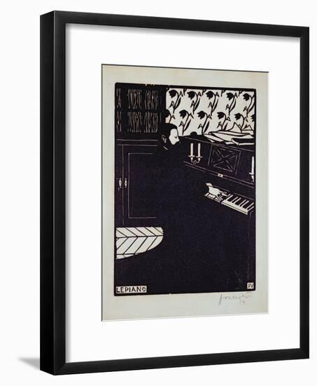 The Piano, 1914-Félix Vallotton-Framed Giclee Print