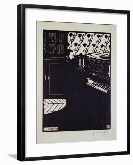 The Piano, 1914-Félix Vallotton-Framed Giclee Print