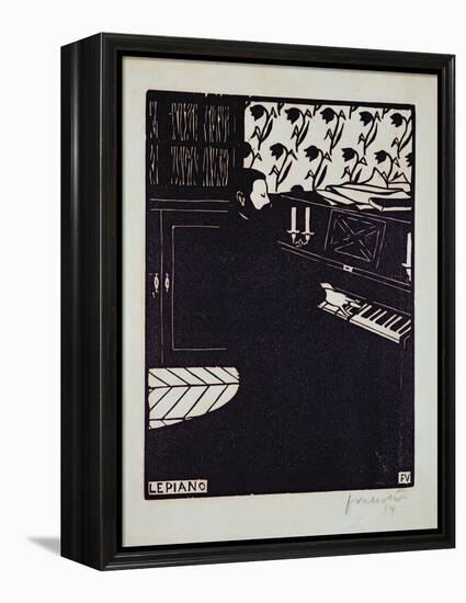 The Piano, 1914-Félix Vallotton-Framed Premier Image Canvas