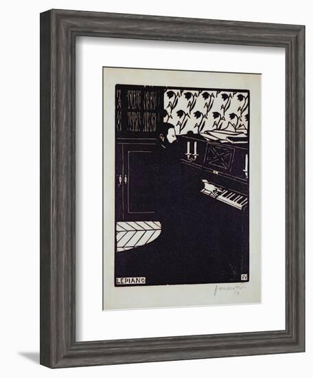 The Piano, 1914-Félix Vallotton-Framed Giclee Print