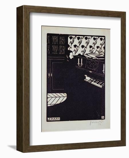 The Piano, 1914-Félix Vallotton-Framed Giclee Print