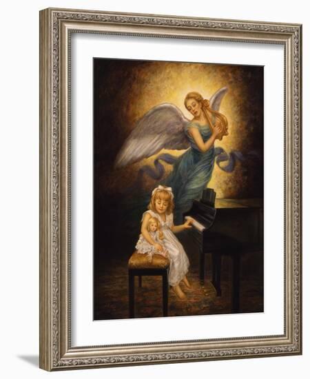 The Piano-Edgar Jerins-Framed Giclee Print