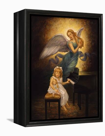 The Piano-Edgar Jerins-Framed Premier Image Canvas