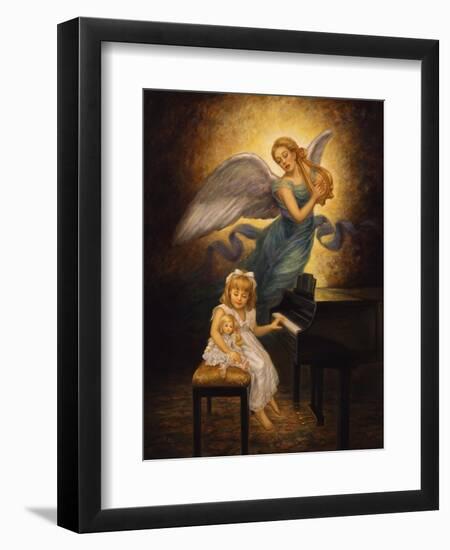 The Piano-Edgar Jerins-Framed Giclee Print