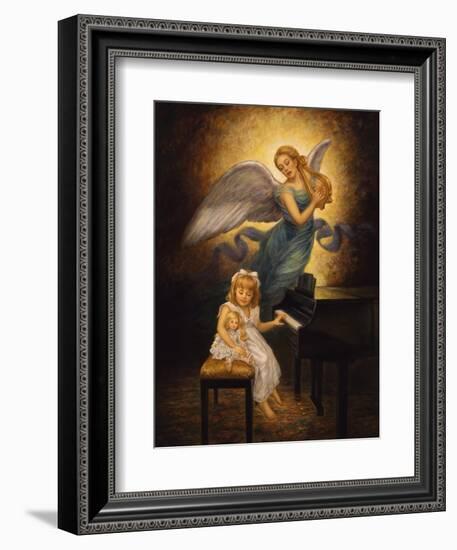 The Piano-Edgar Jerins-Framed Giclee Print