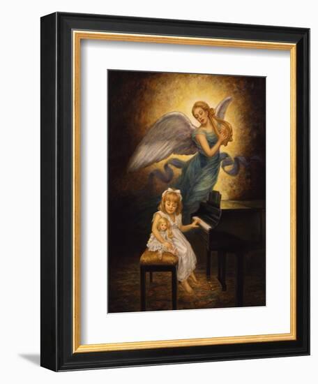 The Piano-Edgar Jerins-Framed Giclee Print