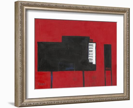 The Piano-Samuel Dixon-Framed Art Print