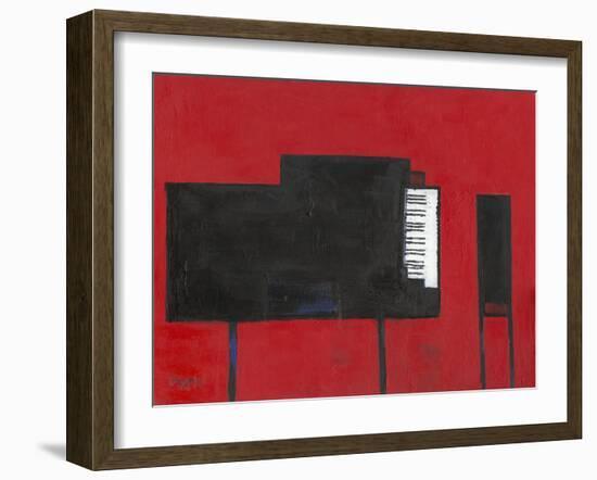 The Piano-Samuel Dixon-Framed Art Print