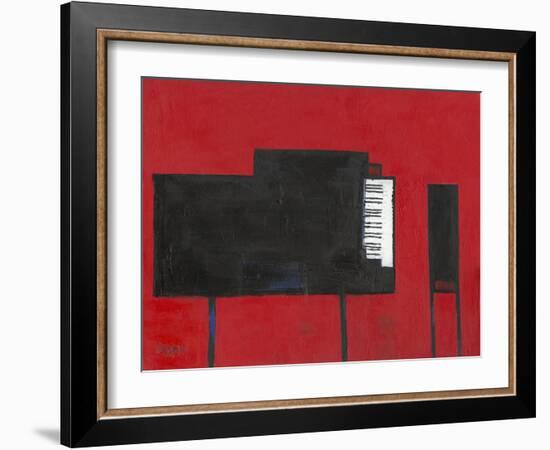 The Piano-Samuel Dixon-Framed Art Print